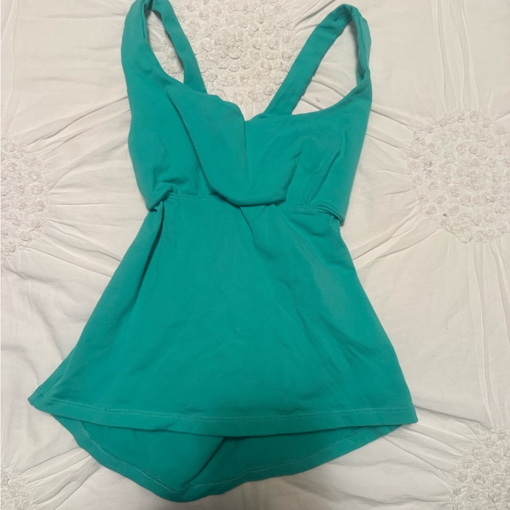 Teal workout tank Top